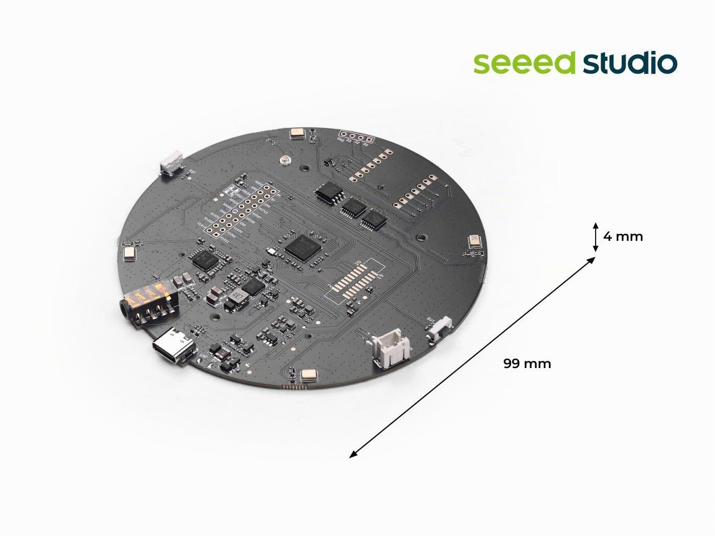 ReSpeaker XMOS XVF3800 - AI-Powered 4-Mic Array for Clear Voice Even in Noise