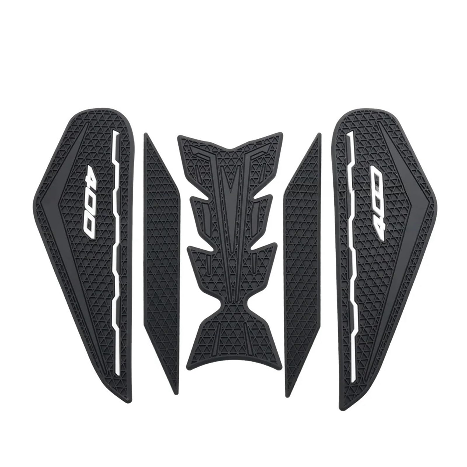 for Kawas&AKI for Ni&nja 400 Z400 2018-2020 Motorcycle Tank Pad Sticker Traction Fuel Tank Pad Sticker Knee Protector Tank Fuel Tanks Pads