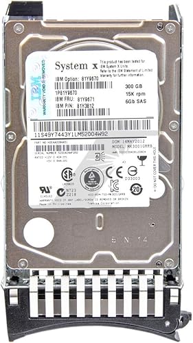Miniatura 2 de IBM 81Y9671 300GB 15K 2.5" SAS disco duro interno