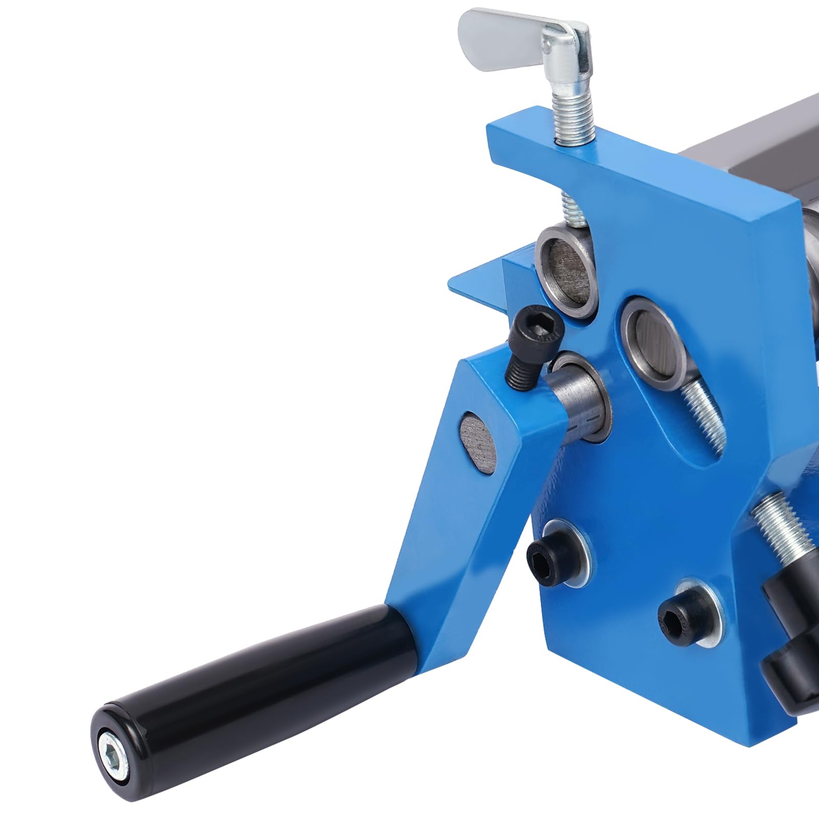 3-Walzen Rundbiegemaschine Walzenbiegegerät manuell Rohrbiegemaschine RundbiegegeräT Blech Biegen Sickenmaschine Sicken Blechbiegen Blechbiegemaschinen Rollenbiegemaschine