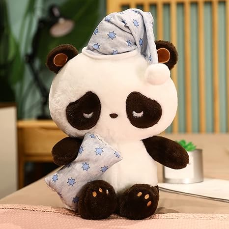 Amazon パンダ ぬいぐるみ 大きい 特大 リアル 超可愛い パンダ抱き枕 人形 動物 ぬいぐるみ スーパーもちもちぬいぐるみ リアル クッション 柔らかい 添い寝枕 癒される 子供 気持ちいい 多機能 ソファー背当て ふわふわ ギフト 35cm 部屋飾り スタイル2 抱き枕