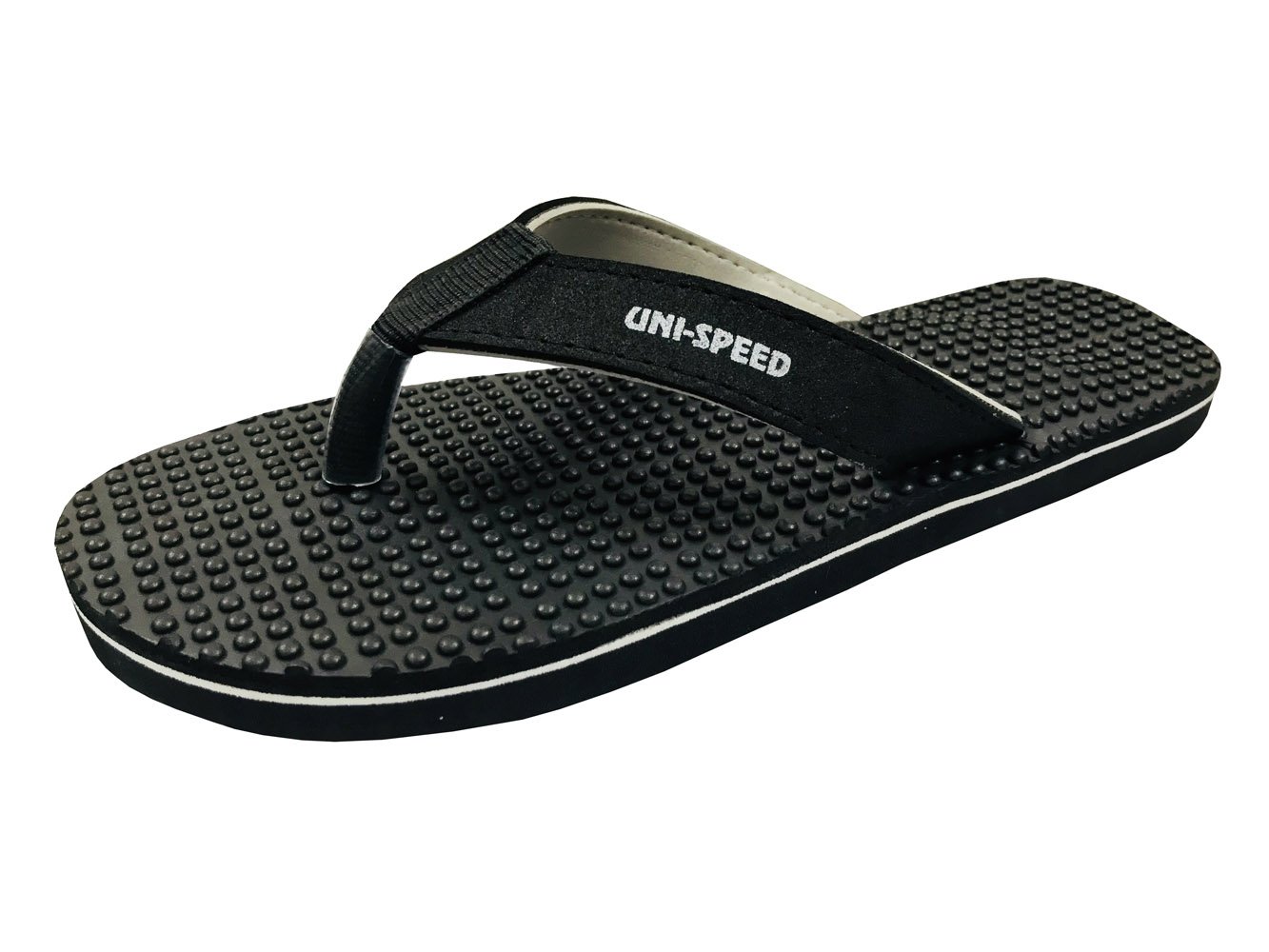 UNISPEED Ortho Care Dotted Accupressure Slippers for Women (Doctor Choice) Black (B07BDG9862) Amazon Price History, Amazon Price Tracker