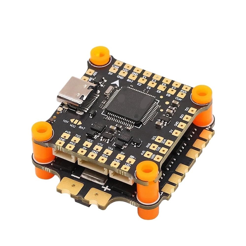 F722 V2 F7 Flight Controller Dual BEC con 45/50/60/65A 4 in 1 ESC DShot 150/300/600/1200 PWM for drone da corsa RC FPV(F7 V2 With 45A ESC)