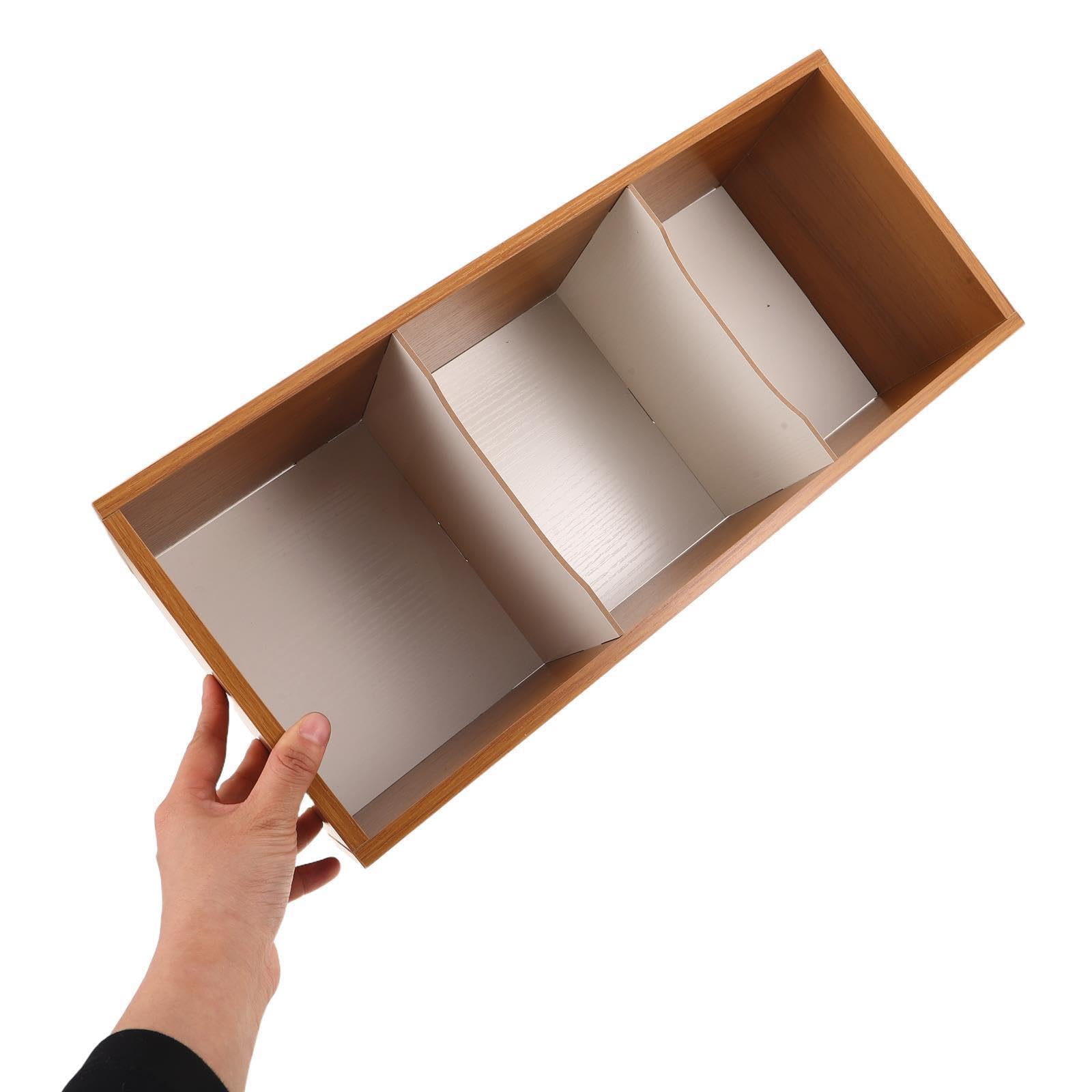 SOLUSTRE CD Organizer Ständer für Desktop mit Einfacher Montage und Praktischer Schreibtischablage für Studium und Büroorganisation
