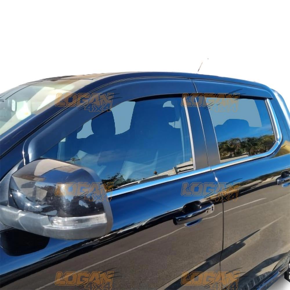 Vorder- und Hinterluftabweiser für Ford Ranger T9 2023-2024 Wildtrak, Wildtrak X, Raptor, XL, XLT, Limited, Tremor und Platinum T9