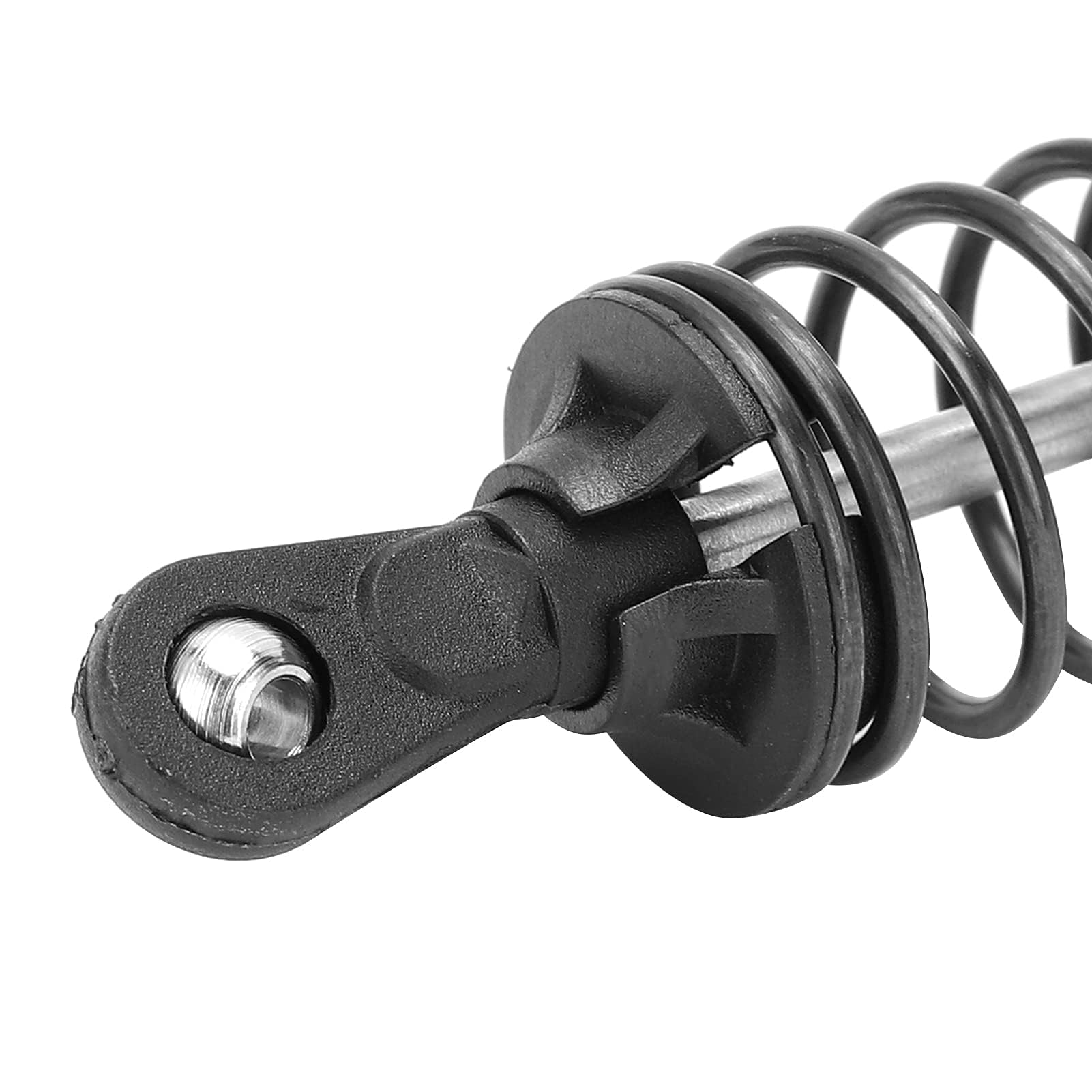 Amortisseur RC, 2 Pièces RC 144mm Rempli D'huile Réglable, Bonne flexibilité pour Les Voitures Tout-Terrain sur Chenilles 1/8 RC (Bleu)
