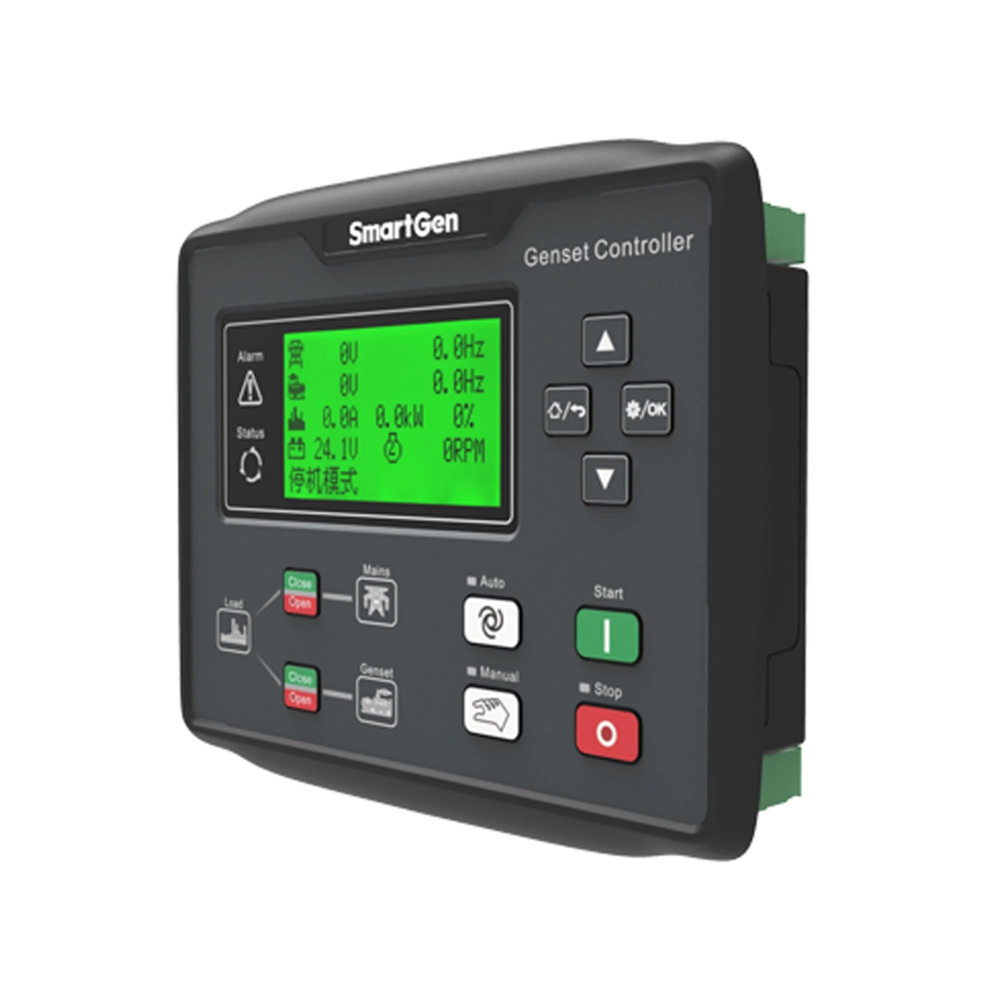 DWFSKZKV HGM6120N Auto Start Generator Controller Brushless Electric Circuit Board Genset Control Module Motorcycle