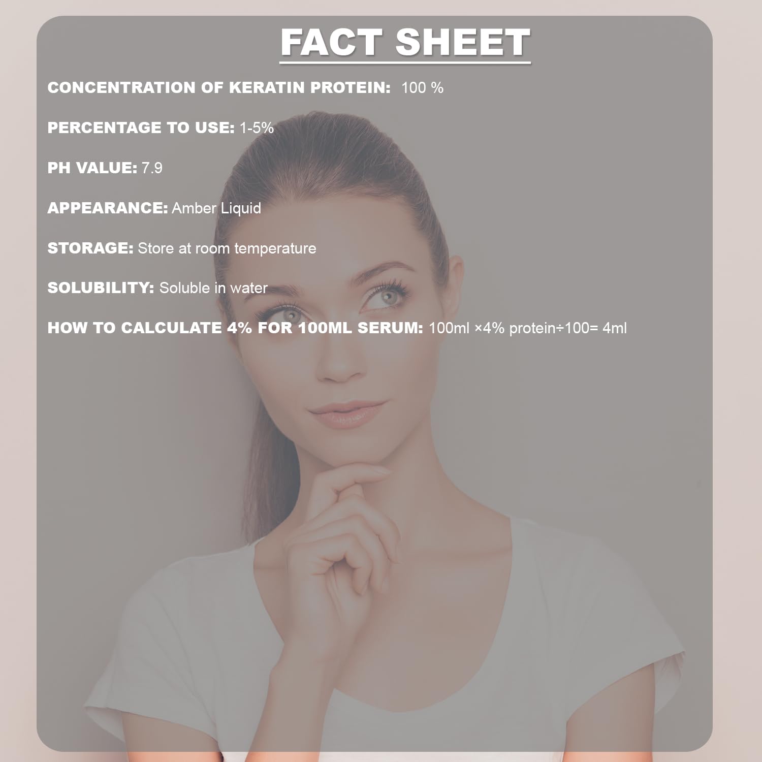 Hollywood Secrets DIY Hydrolyzed Protein Liquid 100 ml (Keratin Protein) Hair Treatment USED IN Shampoos | Hair conditioners | Hair balms | Skin care products 2