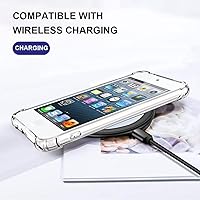 Vista 5 de OOK Funda compatible con iPod Touch 5/6/7 Generación para niñas y mujeres, funda protectora de TPU suave a prueba de golpes, con diseño de vaca