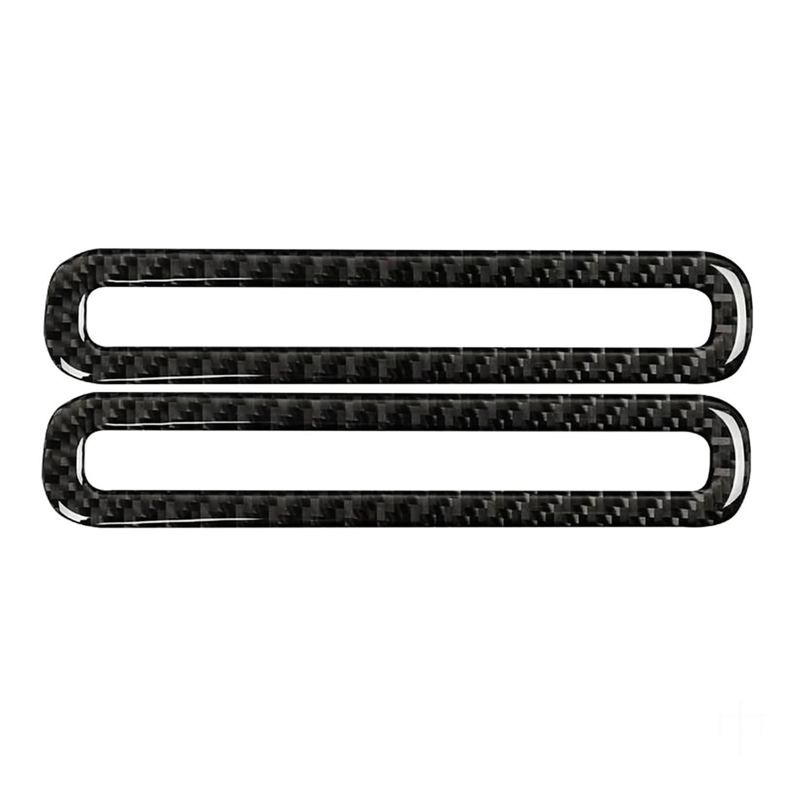 car Interior Accessories for for Mustang GT 2015-2021 Carbon Fiber Side Door Defogger Vent Frame Cover