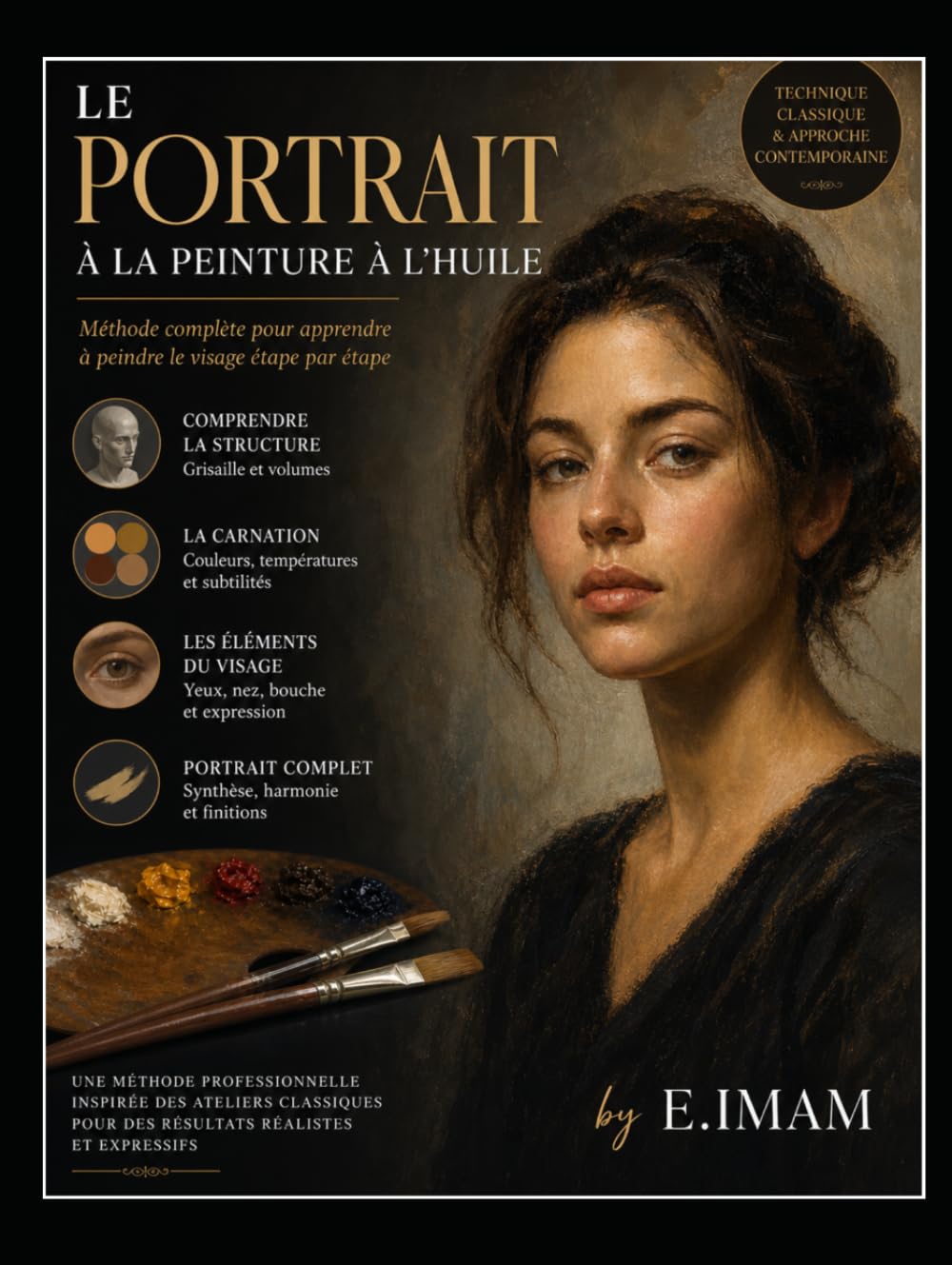 LE PORTRAIT À LA PEINTURE À L'HUILE .