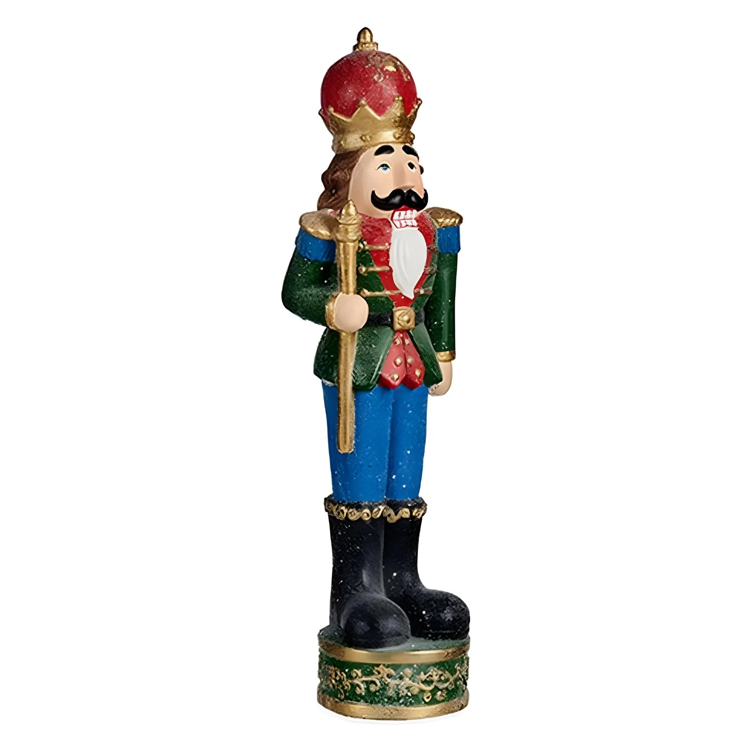 Krist+ Figura Decorativa Verde Cascanueces 15 x 66,5 x 20 cm Poliresina