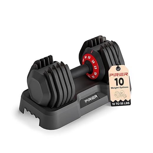 Adjustable 55LB Dumbbell for Strength Training