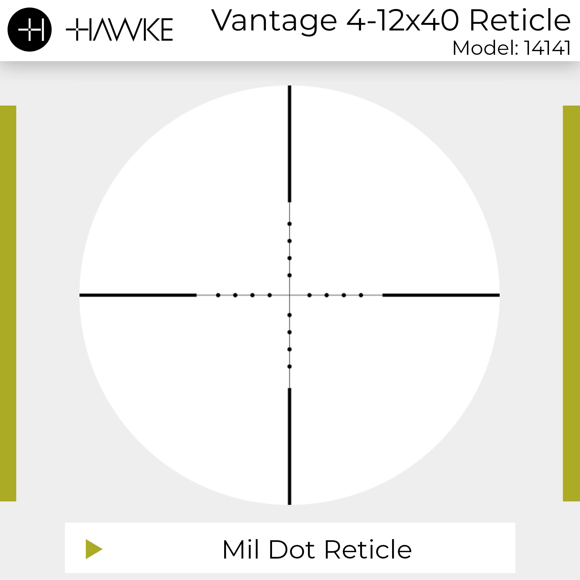 Hawke Ottica Vantage 4-12x40
