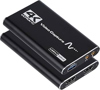 Amazon | キャプチャーボード 4K HDMIビデオキャプチャカード ゲーム