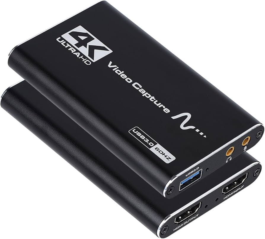 Amazon | キャプチャーボード 4K HDMIビデオキャプチャカード ゲーム