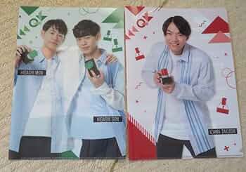 Amazon.co.jp: クイズノック QuizKnock クリアファイル2枚 ステッカー4