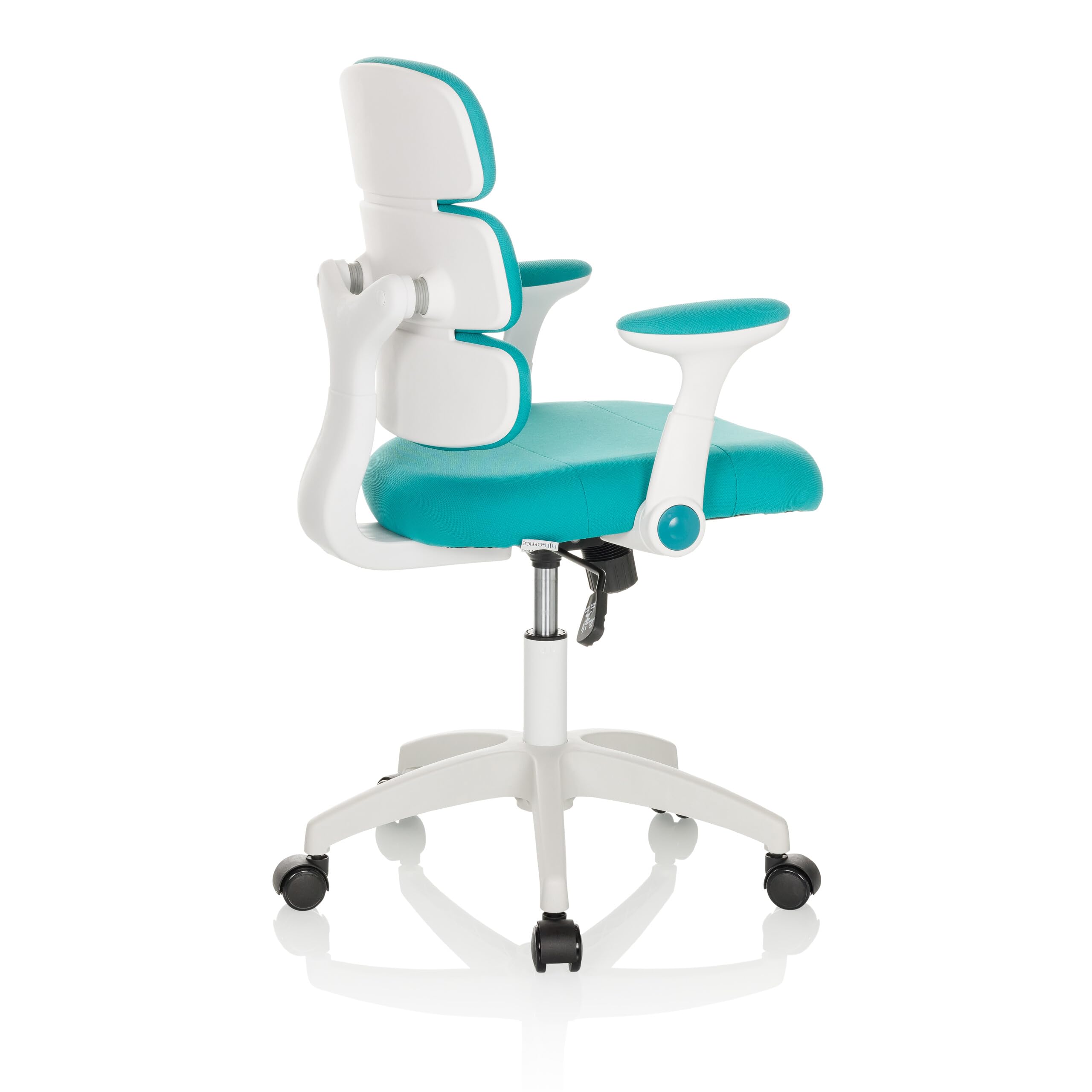 hjh OFFICE Kinderdrehstuhl Kid ERGOLINO W Kinderstuhl mit ergonomischer Rückenlehne, Blau, 736430