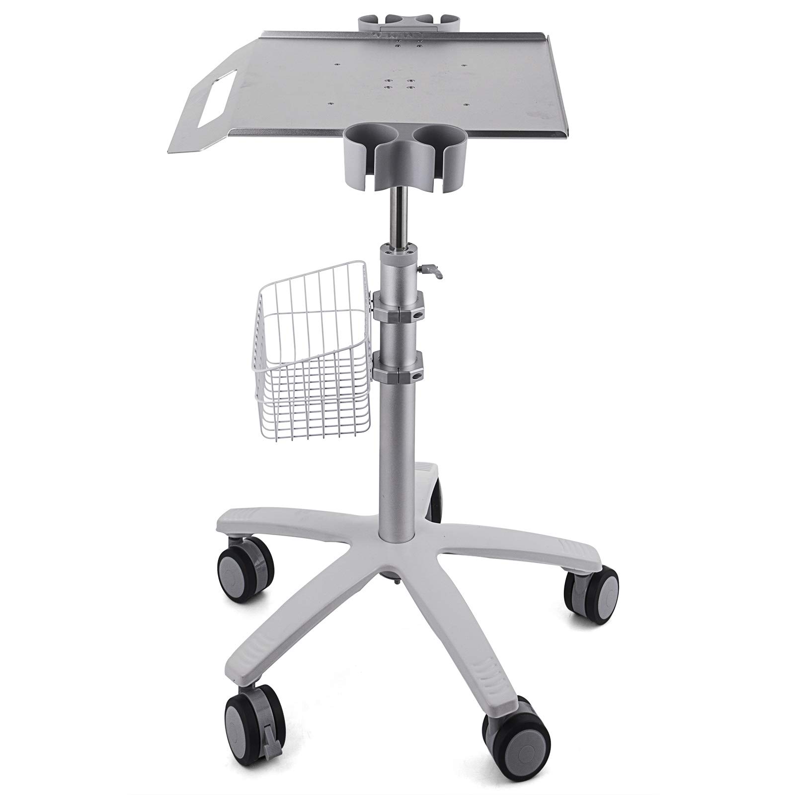 Carrello da Laboratorio 42x40cm Carrello Medico Regolabile da 75 cm a 105 cm Il Carrello Regolabile Per Laboratorio