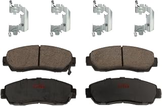TRW Automotive TPC1089 Disc Brake Pad Set for Honda CR-V: 2007-2011 and other applications Front, Black