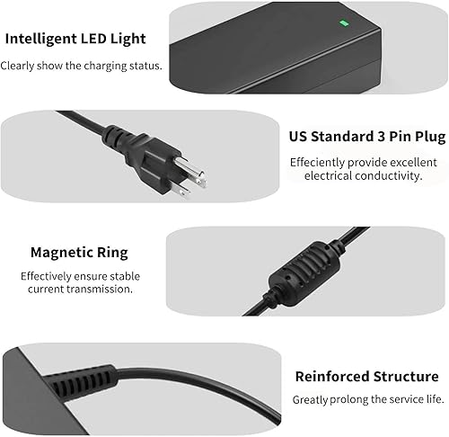 Miniatura 4 de Adaptador de corriente de repuesto para JBL Extreme 2 Charger 19V AC DC compatible con JBL Xtreme 2 / Extreme/Boombox, fuente de alimentación de 6.6