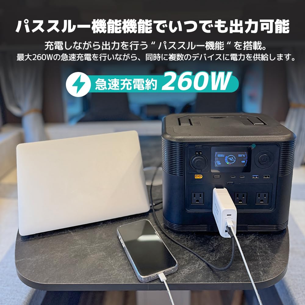 Amazon.co.jp: 【Grade-Aの電池セルを採用】LVYUAN ポータブル電源