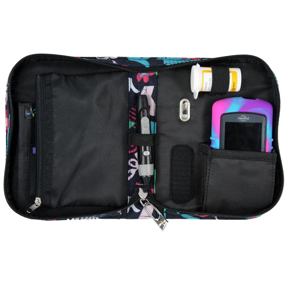 Sugar Medical Omnipod Supply Case Diabetic Medical Supply Carrying Case Designed for Omnipod