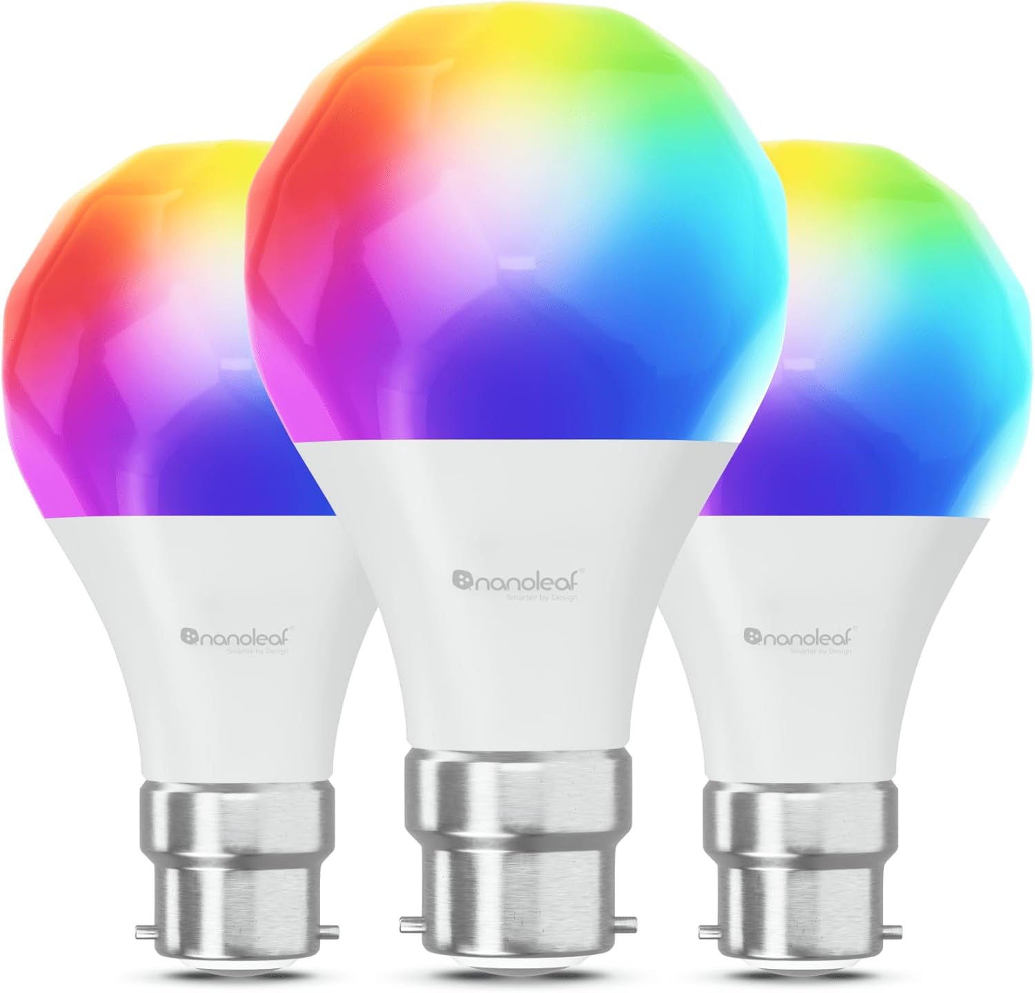 Nanoleaf Essentials smart bulbs B22 (3-pack)