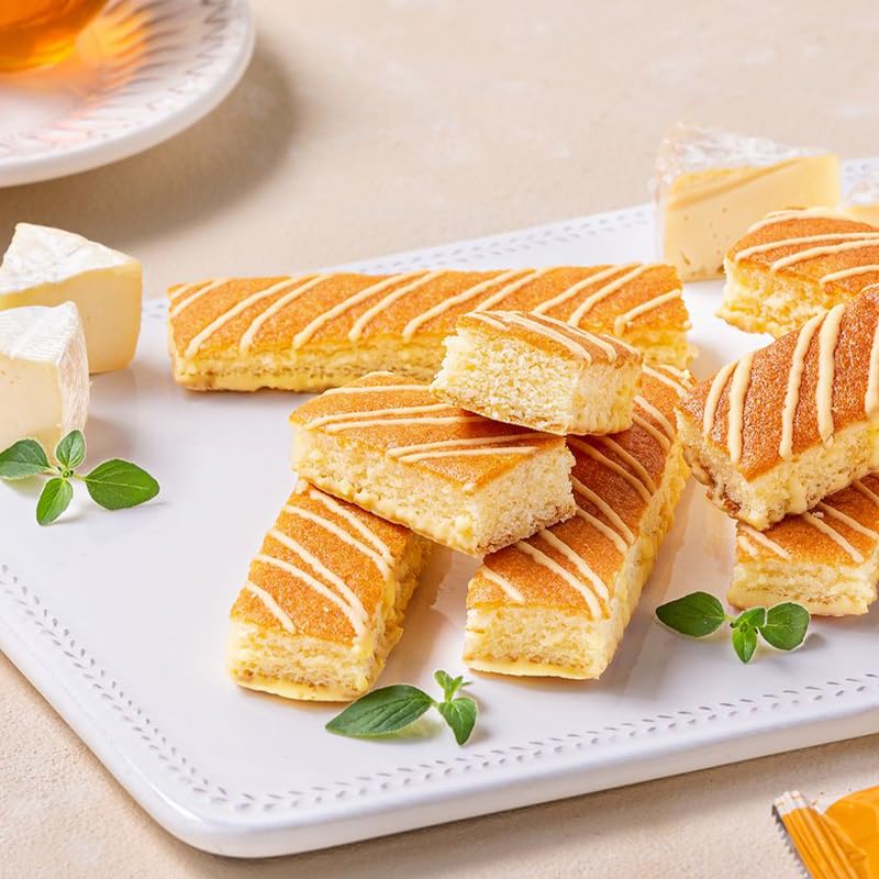 ORION European-Style Cheese Cake Pie, Chocolate Snack Pies, Korea Casual Snacks, Perfect for Snacks, Afternoon Tea Pastries, Breakfast, Desserts, Silky and Smooth Taste, Individually Packed 12Pcs (294g, ALL)
