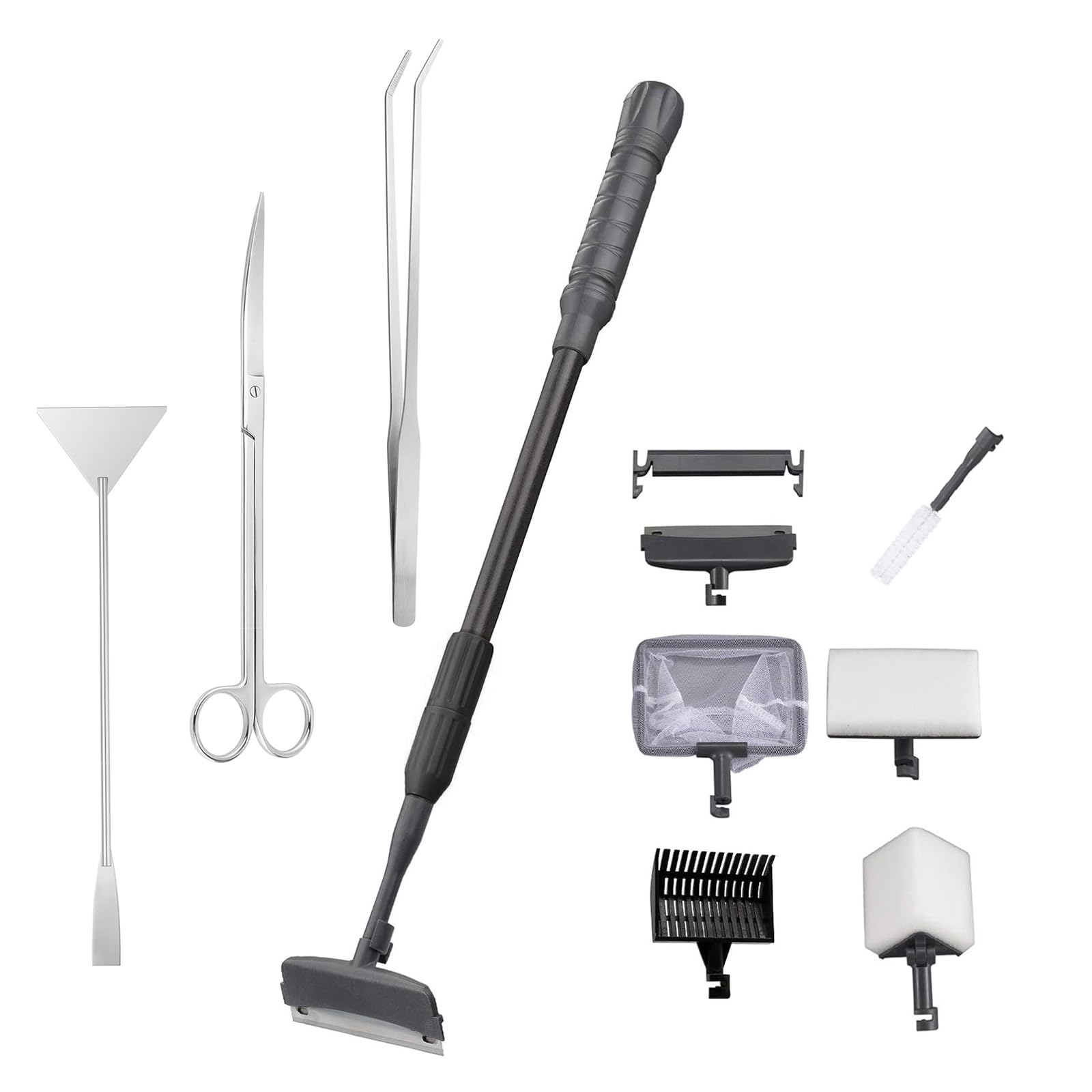 Carefree Fish 4IN1 Adjustable Aquarium Cleaning Tools Kit 18-24 Inch