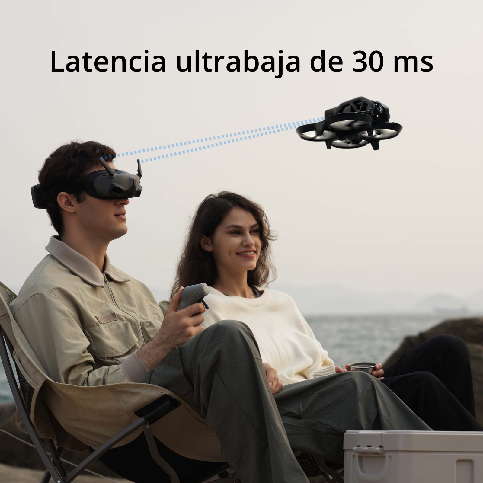 Goggles Dji Integra Gris et Noir