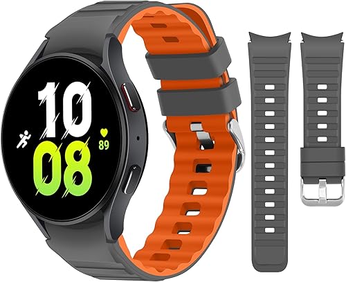 Miniatura 1 de Tasikar Correas sin huecos compatibles con Samsung Galaxy Watch 7654 Band de 1.575 pulgadas, 1.732 pulgadas, Watch 6 Classic Band 1.612 pulgadas,
