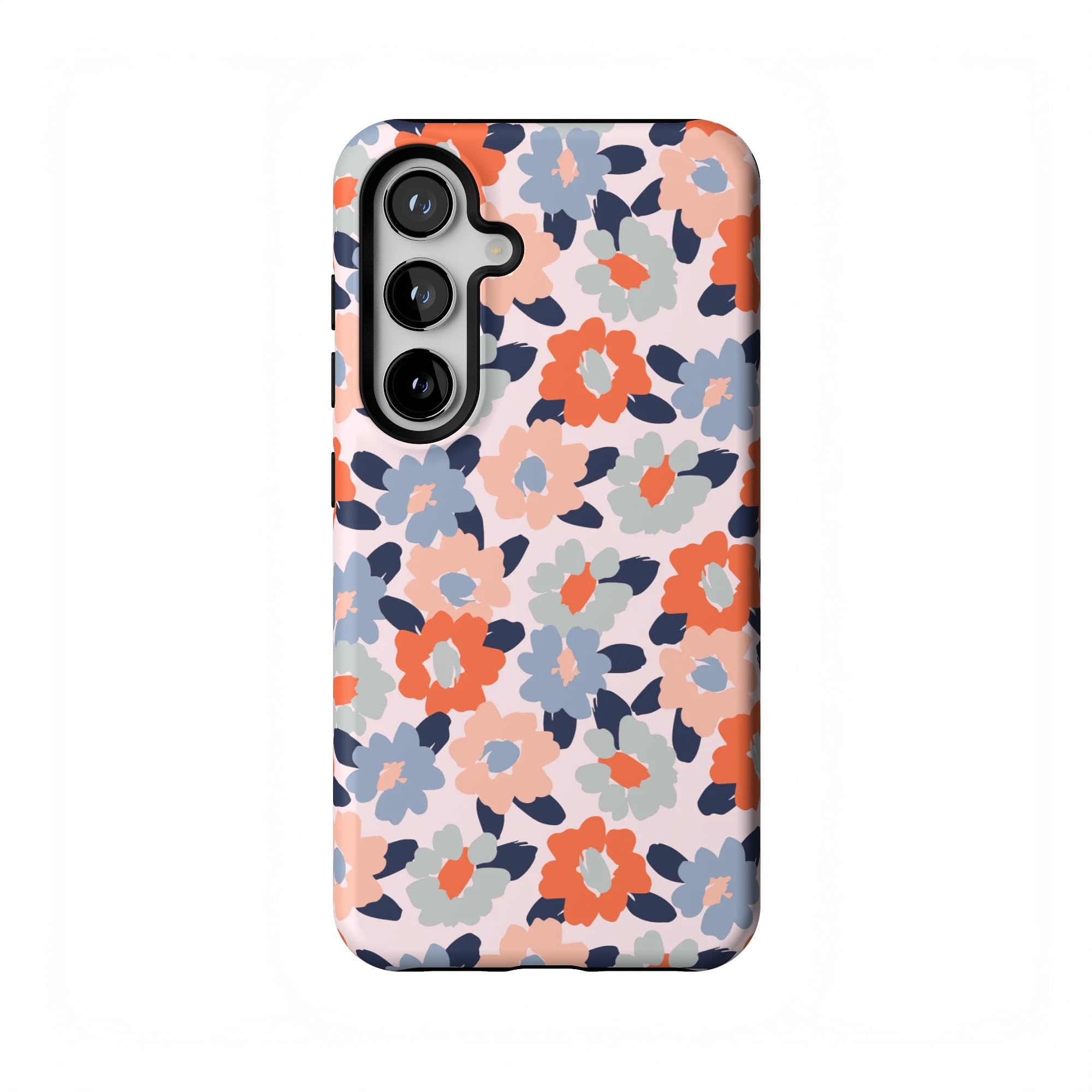 Casely Galaxy S24 Case | Field of Flowers | Pastel Floral | Essential Slim Dual-Layer Protective Case Design