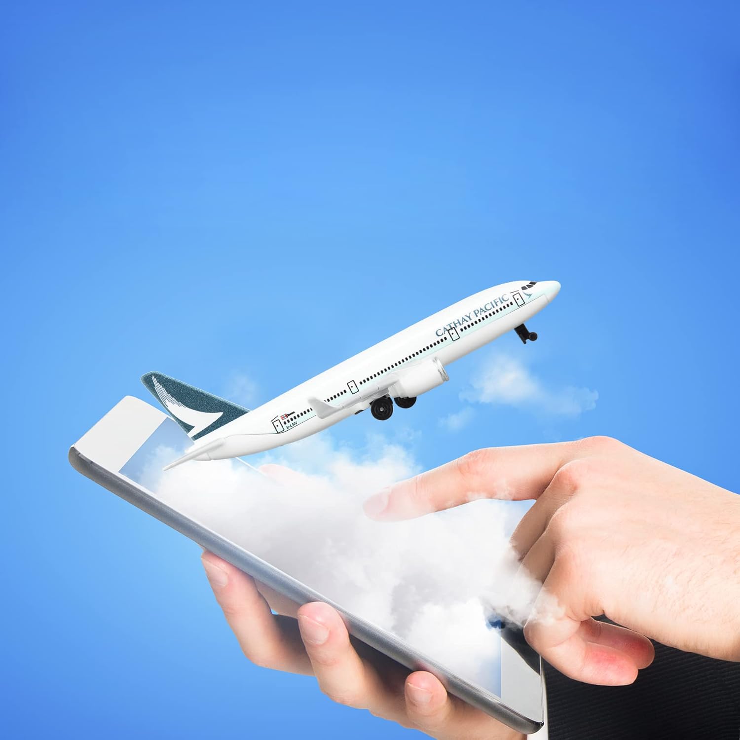 Model Planes Cathay Pacific Airplane Model Airplane Plane die-cast Planes for Collection & Gifts for Christmas, Birthday
