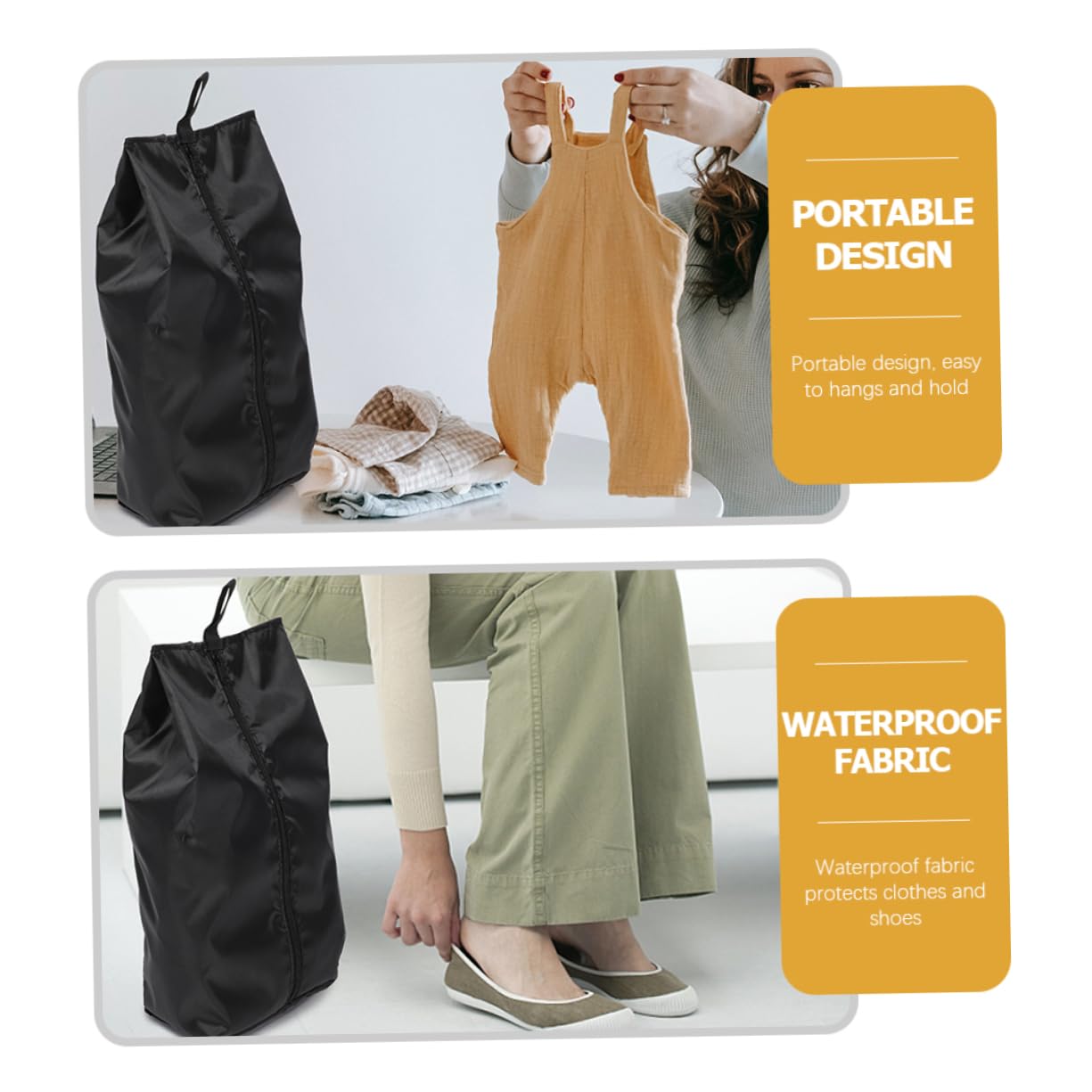 8piezas Bolsa De Calzado Organizador De Zapatos Portátil para Viajes para Hombres y Mujeres