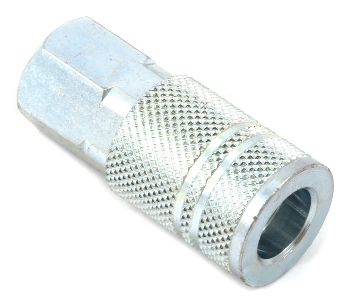 Forney75321 Air Fitting Coupler, Industrial Milton Style, 3/8-Inch-by-3/8-Inch Female NPT