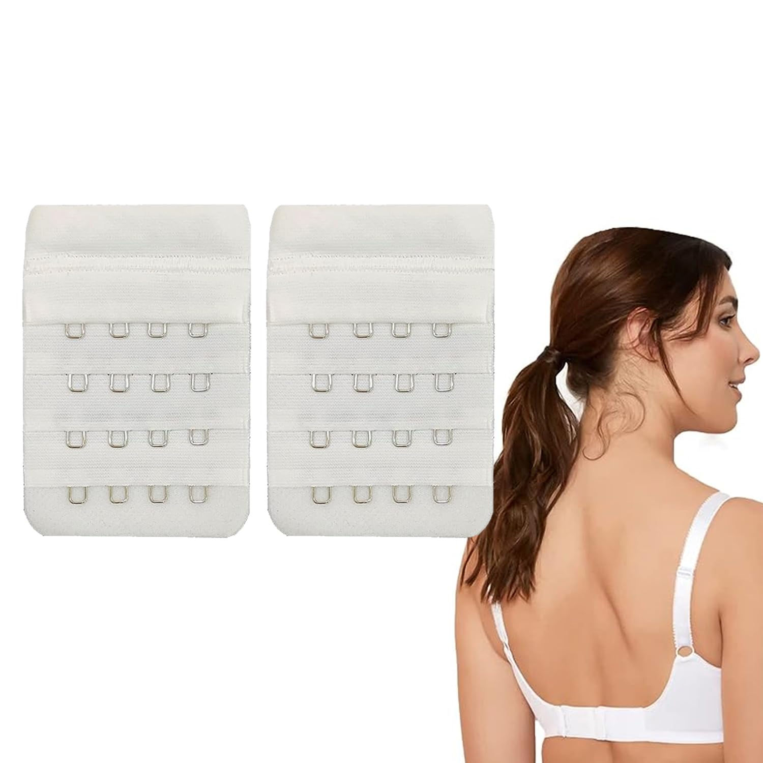 Women's Soft Comfortable Elastic Bra Extenders Women's Bra Extension Strap Ladies Bra Extender Bra Band Brassiere Extenders
