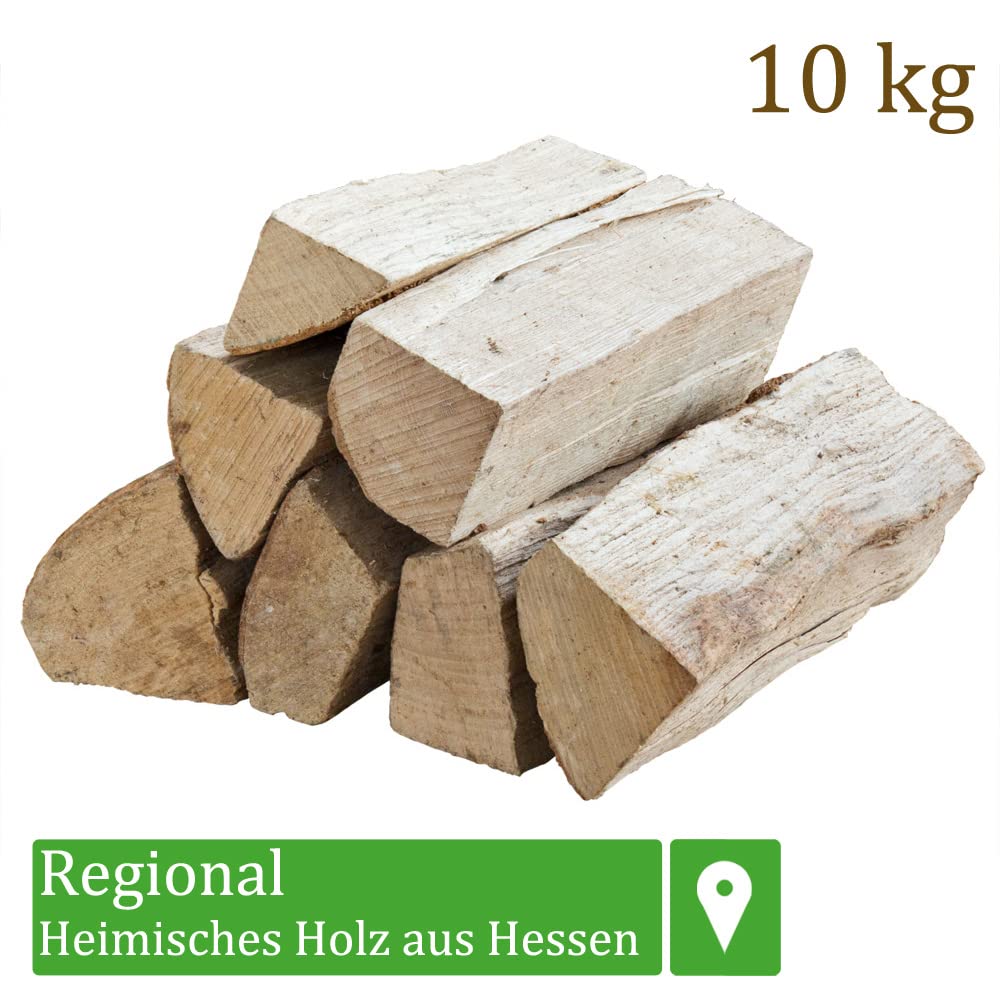 Drewno opałowe, drewno kominkowe, 10 kg, do pieca kominkowego, paleniska, grilla, drewno bukowe, polane, drewno, 33 cm