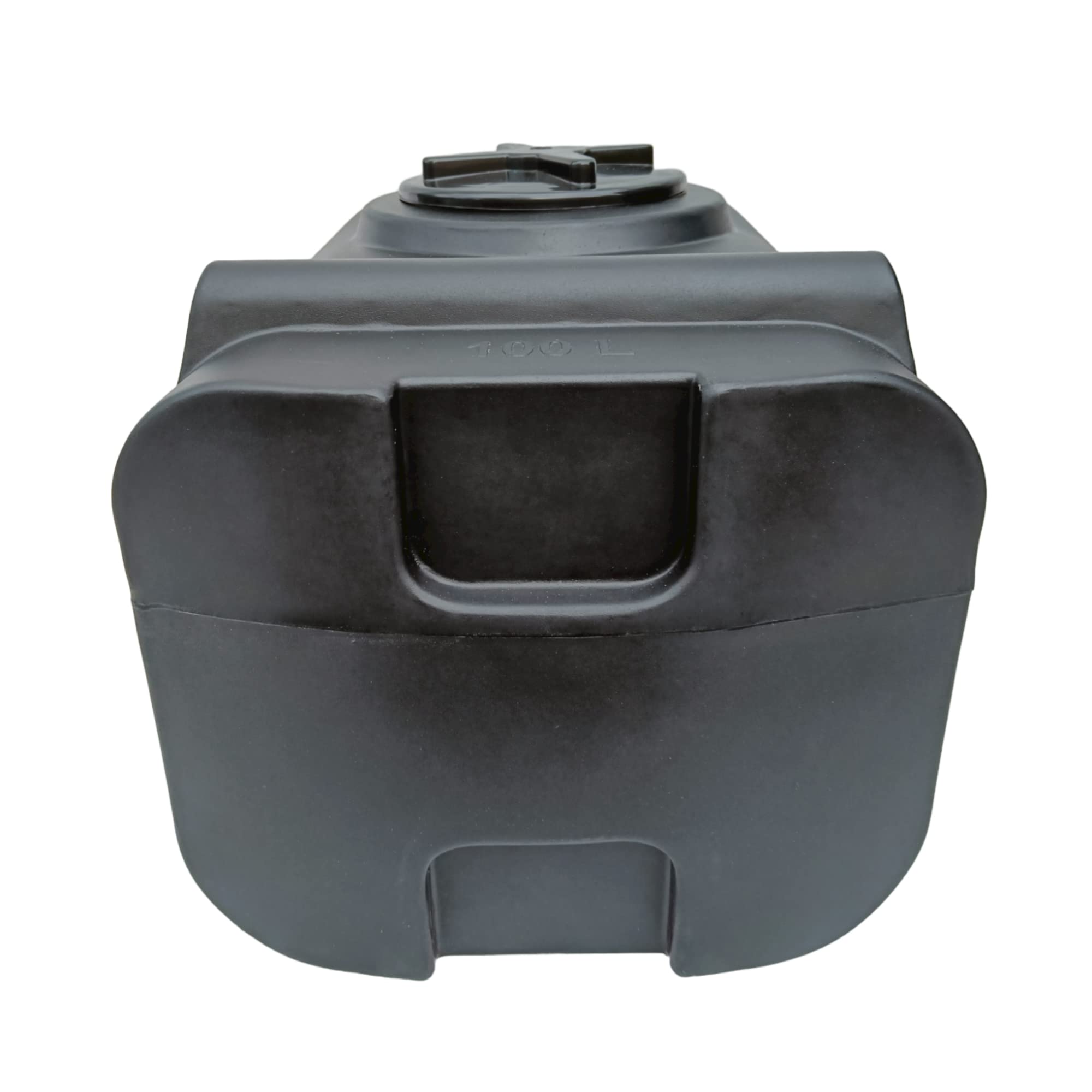Varile Depósito de Agua Potable de 100 l, sin bisfenol A, Rosca de latón integrada de 3/4", Apto para Alimentos (Negro)
