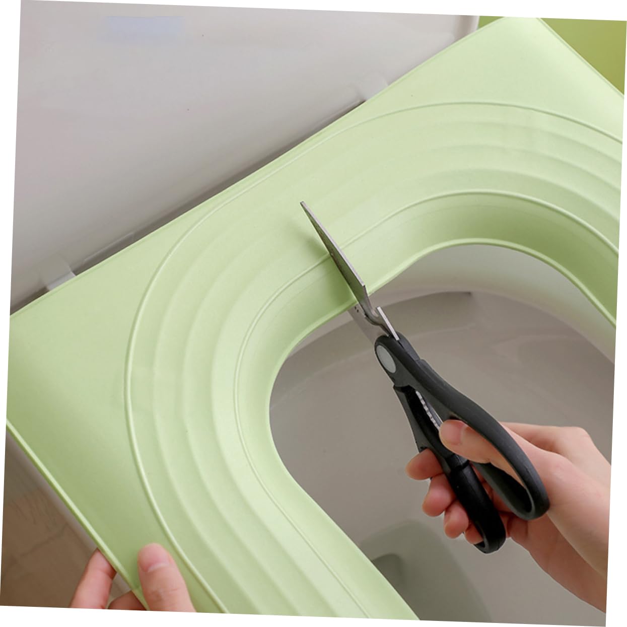 ARTIBETTER Toilet Seat Cushion Round Seat Pad Comfortable Decorative Easy to Install