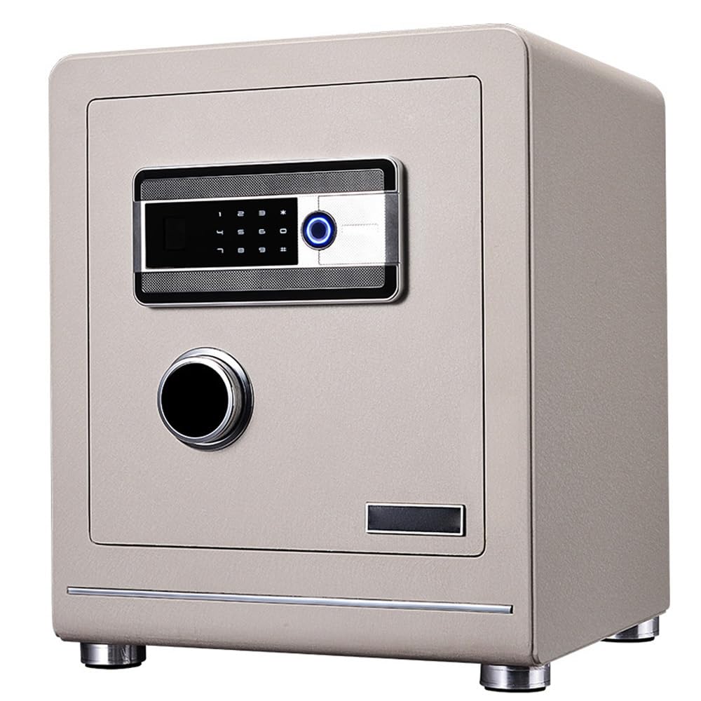 Cassetta di sicurezza domestica, cassaforte digitale di lusso con tastiera elettronica, armadietto di sicurezza con riconoscimento delle impronte digitali, cassaforte per armadi, dormitori di hotel,