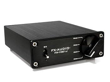FX-AUDIO FX-1001Jx2 デュアルパワーアンプ 2個 レビュー】あこがれのセパレートアンプを約8000円、かつ小型で
