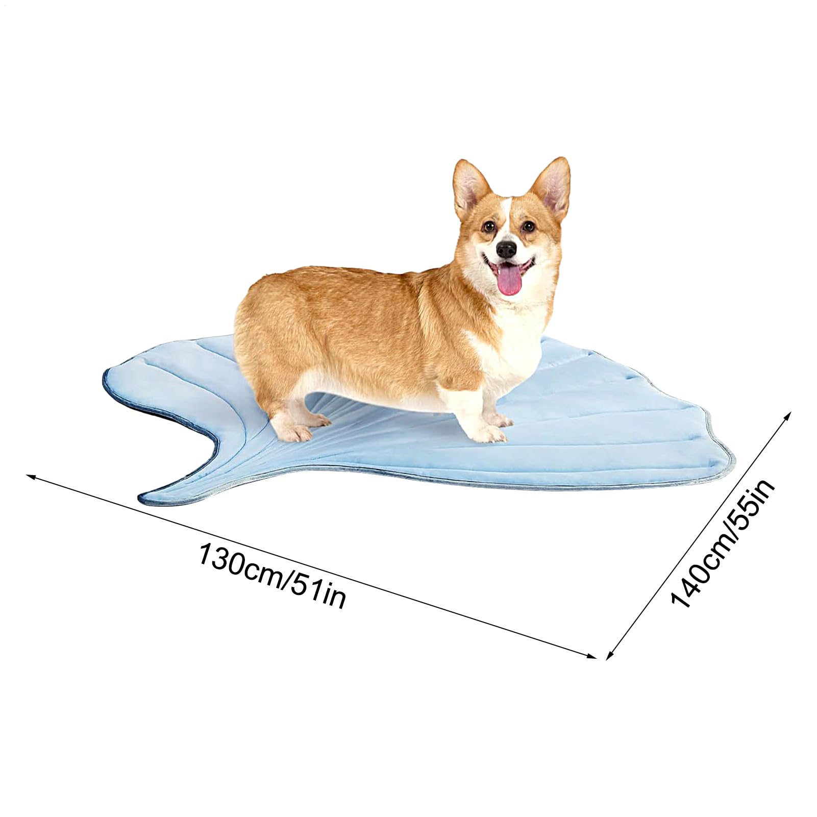 Tapis Rafraîchissant pour Chien Tapis Lavable Auto-Rafraîchissant pour
