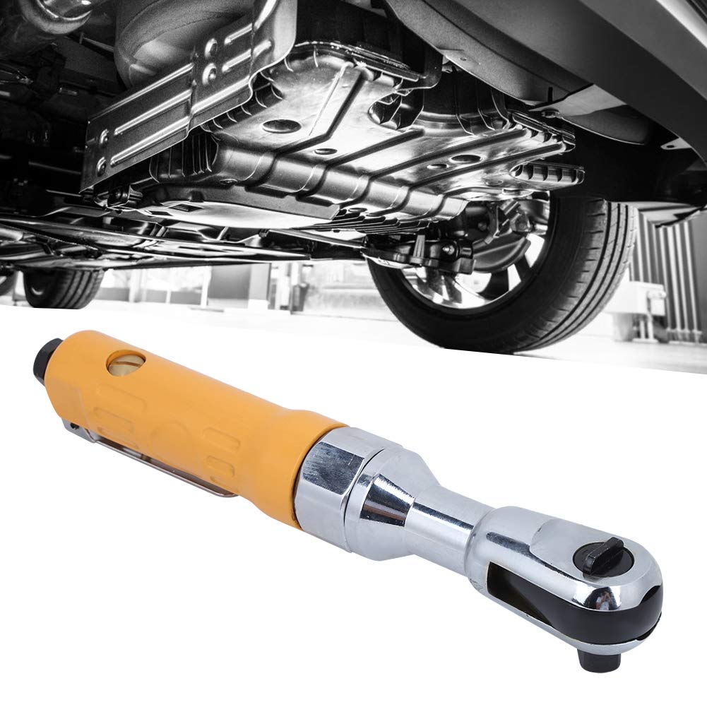 Chiave pneumatica a cricchetto 1/2 in | Chiave pneumatica da 160 giri/min per spazi stretti | Tendi-presa in acciaio inox compatto | Connettore giapponese G1/4