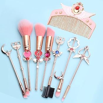 Amazon.co.jp: メークブラシ メイクブラシセット 美少女戦士風 美少女