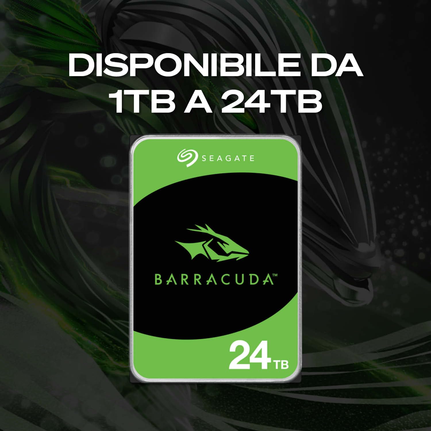 Seagate BarraCuda 8TB Internal Hard Drive 3.5" SATA 6Gb/s 5400 RPM 256MB Cache