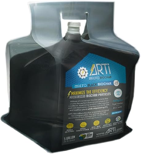 ARTi Biochar micronizado (micronegro) - 5 galones