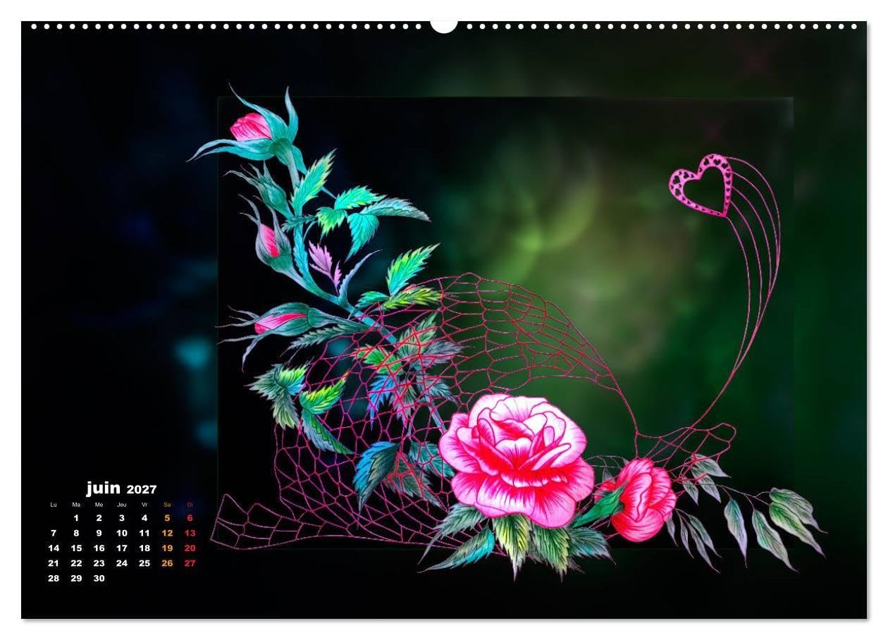 Images d'art Ikebana (Calendrier mural haut de gamme 2027 DIN A2 vertical), CALVENDO calendrier mensuel: Découvrez l'art Ikebana (CALVENDO Nature)