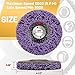 10 Pack Strip Discs Rust Remover Wheel Stripping Wheel for Angle Grinder Paint Strip Wheel Quick Abrasive Discs Rust, Oxidation, Paint Remover (4-1/2'' x 7/8'')