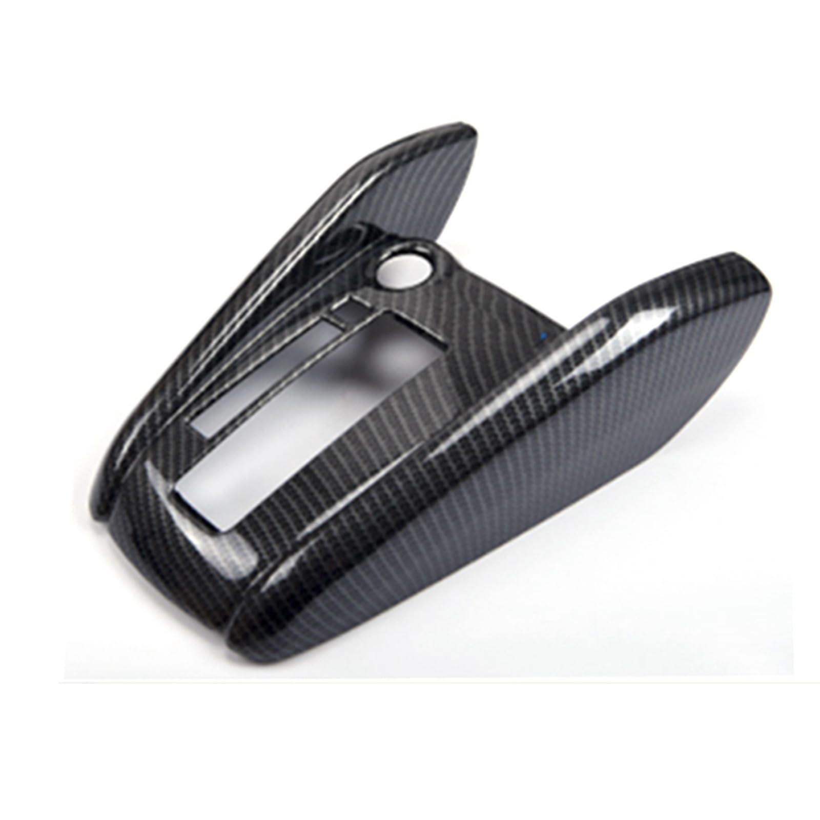 Hrtsdnlc One Color Automotive Components For Nissan Kicks 2017-2020 Car Interior Gear Shift Frame Cover Trim Carbon Fiber Gear Head Shift Knob Cover Grip Trim